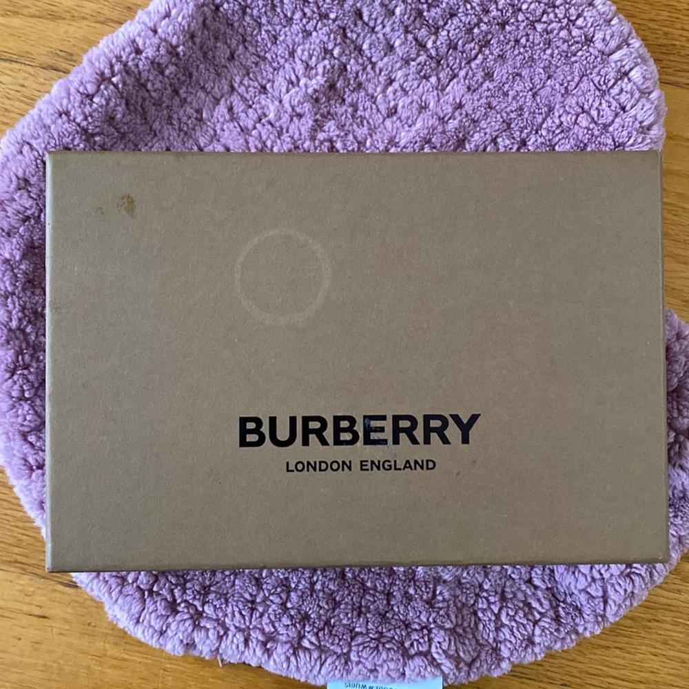 Toddler Burberry shoes. Size 21. Worn 1-2 times